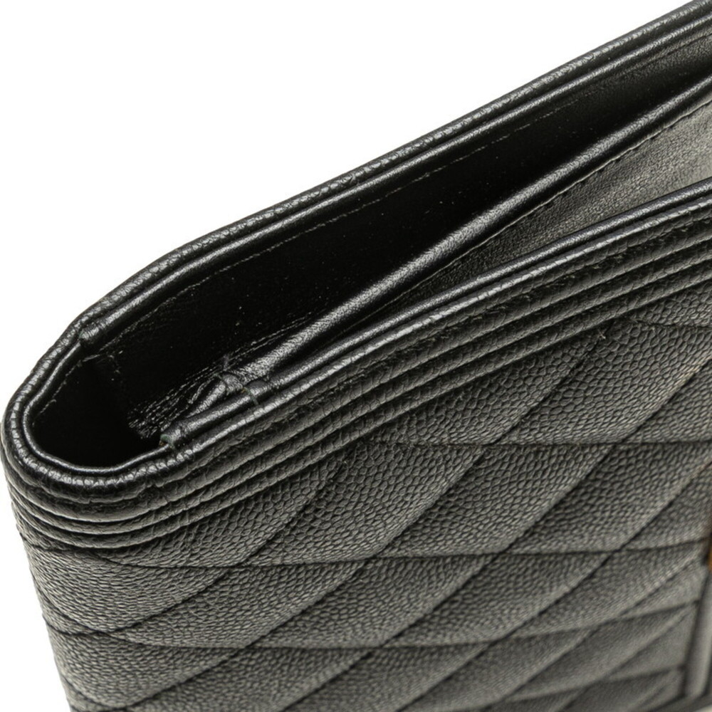 CHANEL Black Caviar Leather Wallet - Picture 5 of 12